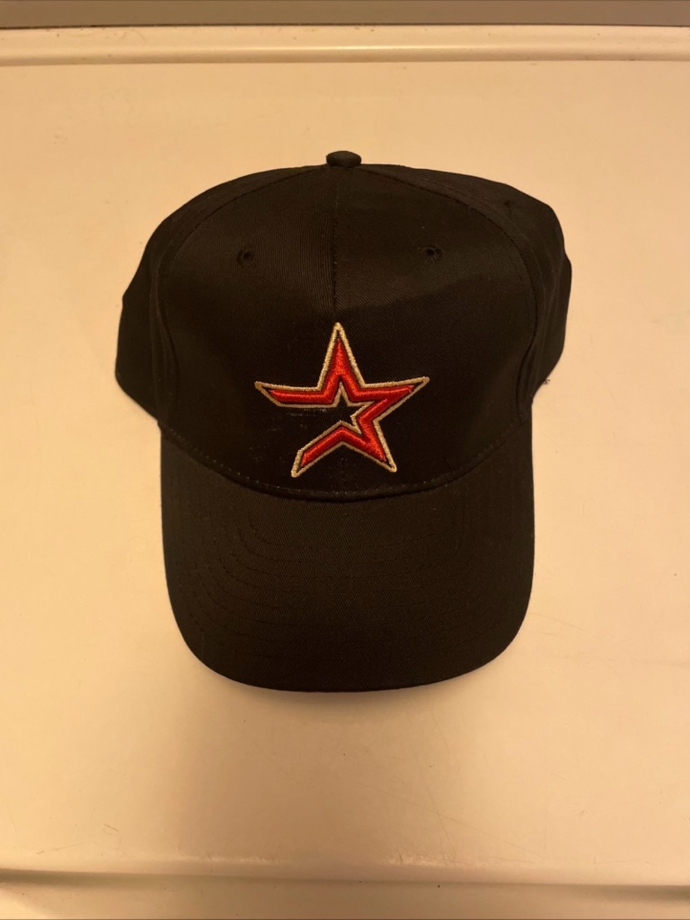 Vintage Houston Astros Mens Hat Black Snapback Baseball Cap Logo Athletics